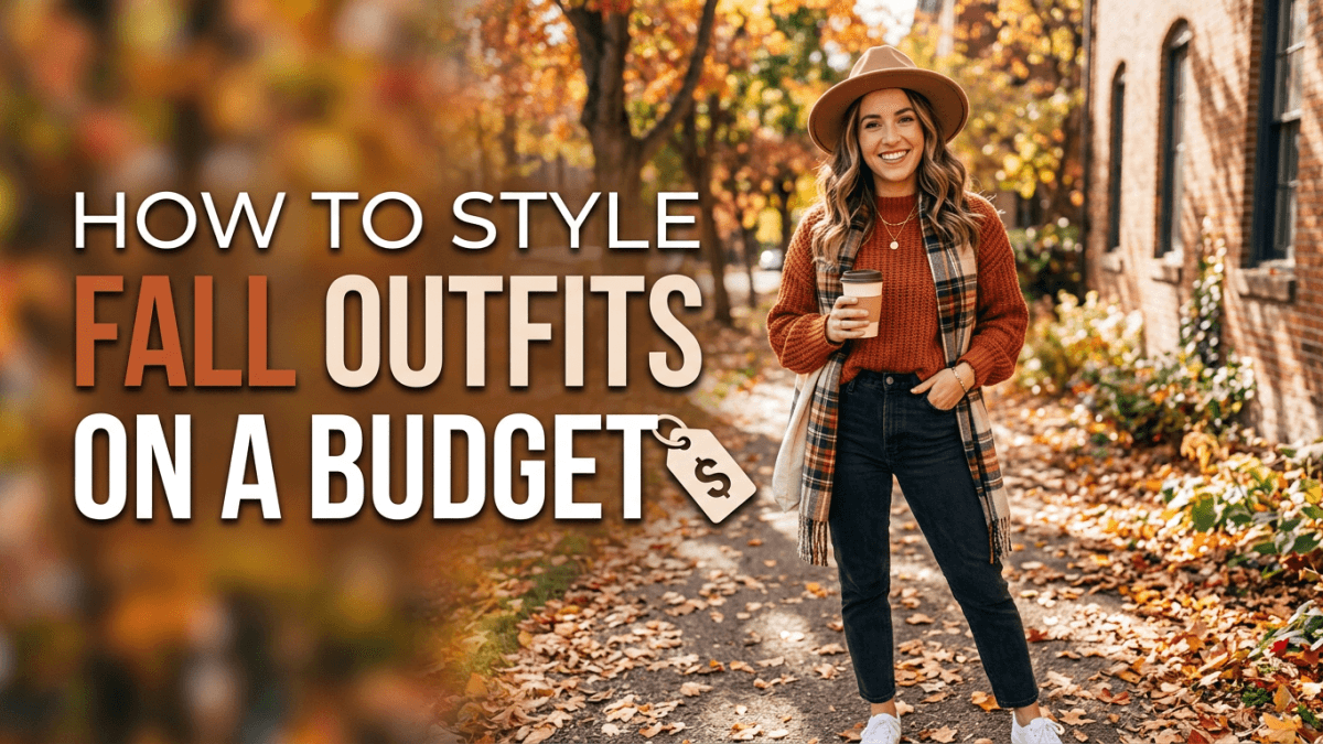 How to Style Fall Outfits on a Budget